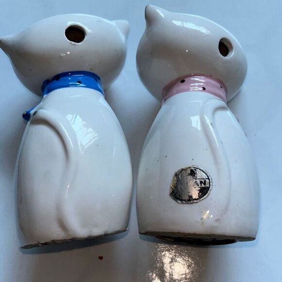 Vintage Holt Howard Cuddle Cats Salt & Pepper Shakers - Picture 7 of 13